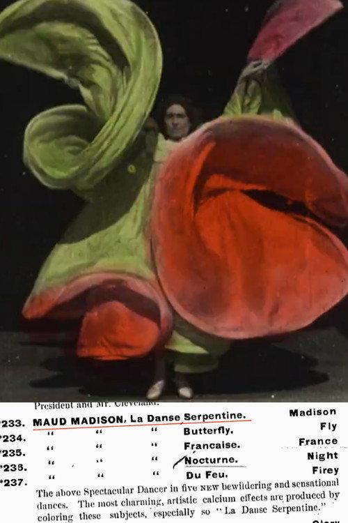 Maud Madison, La Danse Serpentine 1897 official movie poster