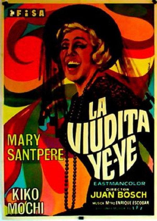 La viudita ye-ye 1968 official movie poster
