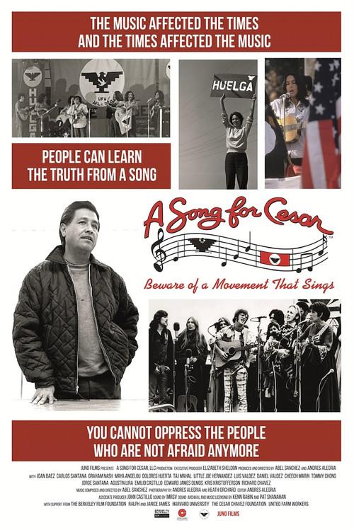 A Song for Cesar: Beware a Movement That Sings 2021 official movie poster
