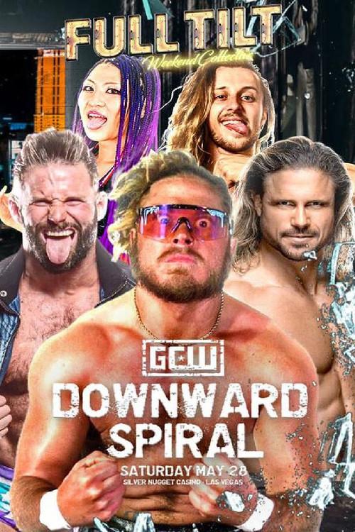 GCW Downward Spiral 2022 official movie poster