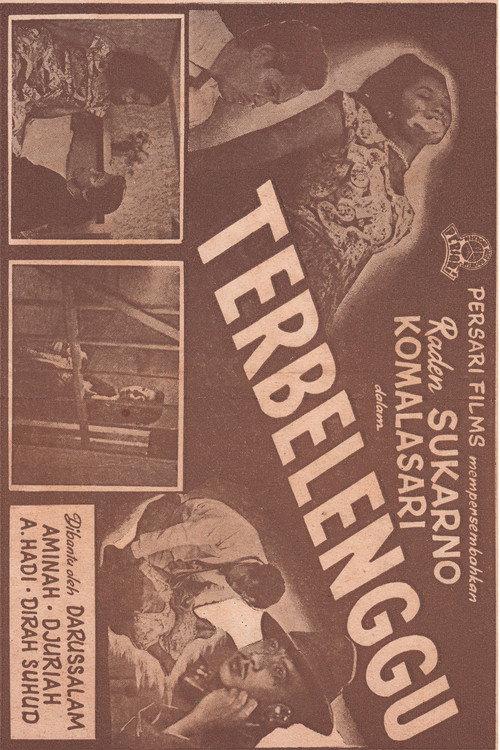 Terbelenggu 1951 official movie poster