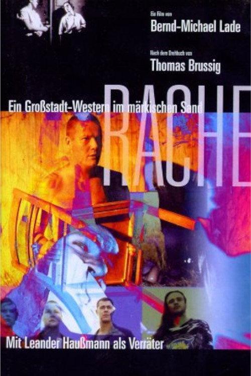 Rache 1996 official movie poster