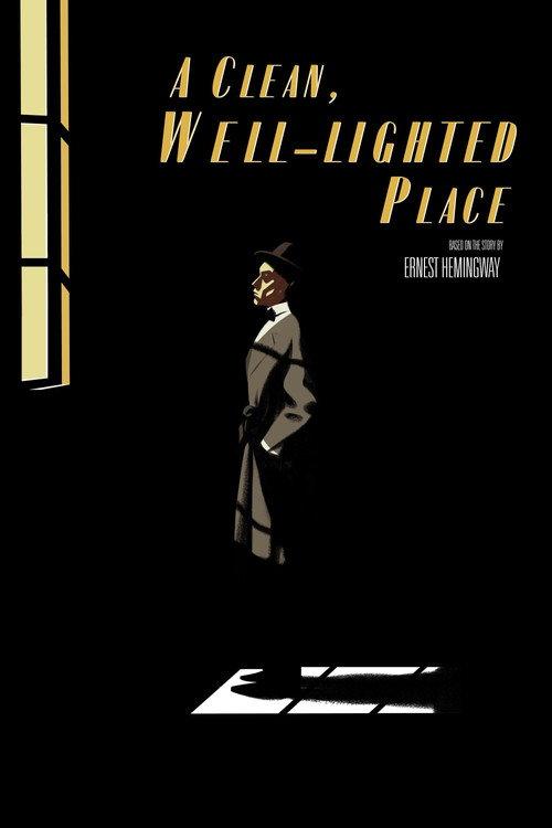A Clean, Well-Lighted Place 2024 official movie poster