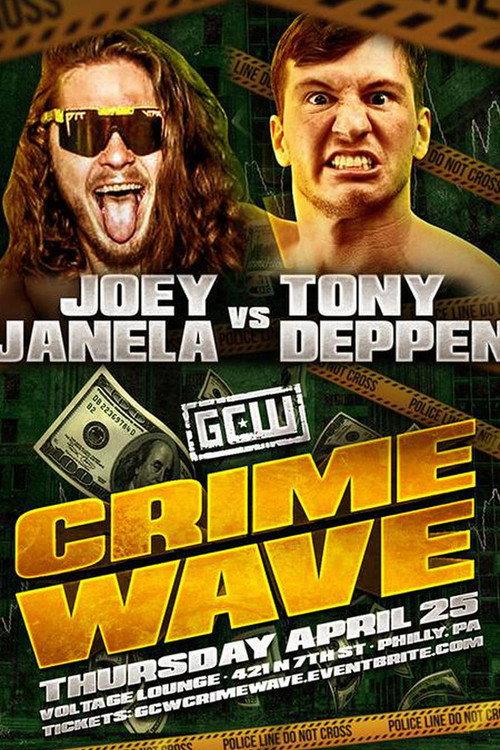 GCW Crime Wave 2019 official movie poster