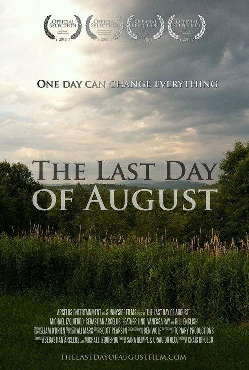 The Last Day of August 2012 official movie poster