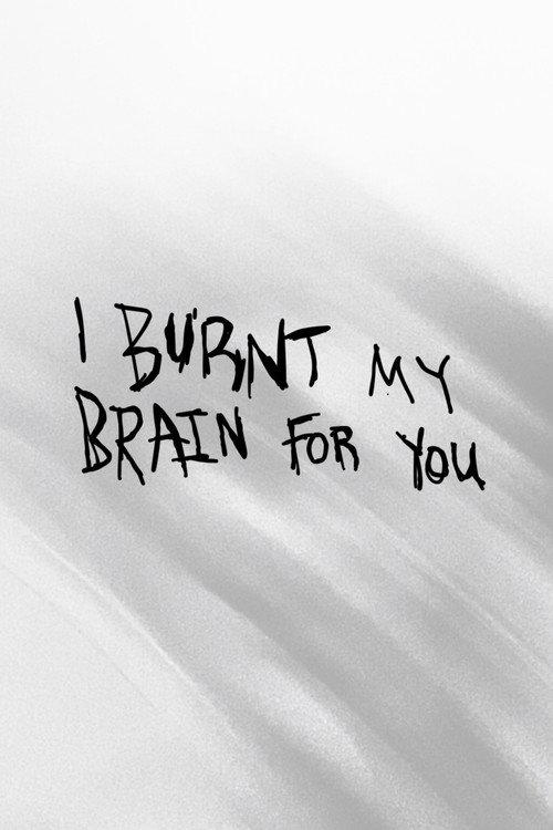 I BURNT MY BRAIN FOR YOU 2026 official movie poster