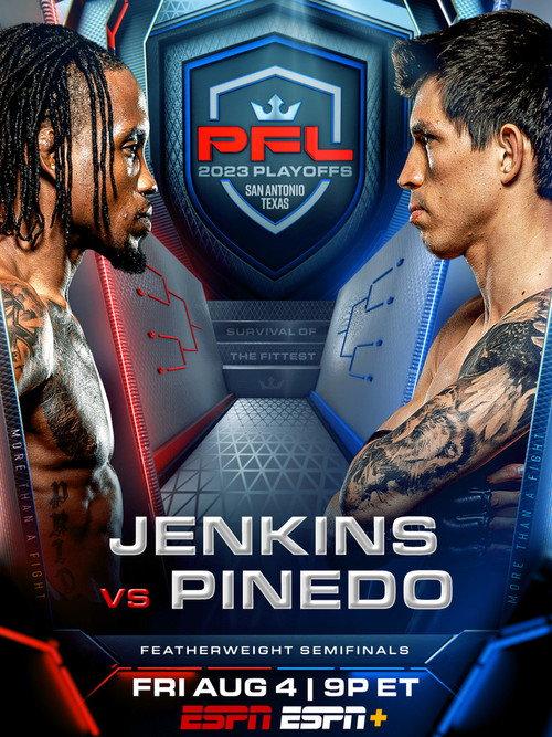 PFL 2023 #7: Playoffs - Jenkins vs. Pinedo 2023 official movie poster