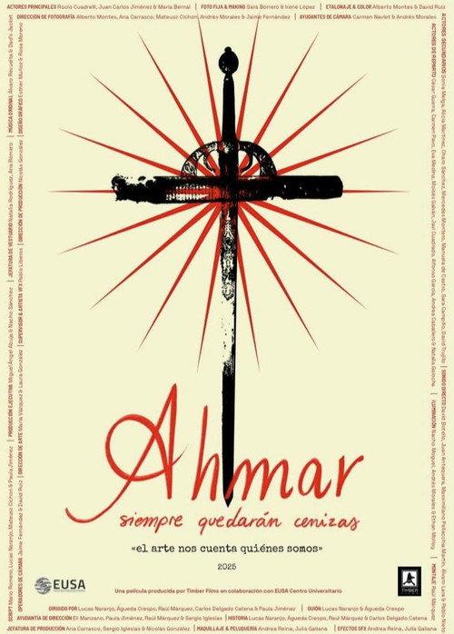 Ahmar, Ashes will always remain 2026 official movie poster