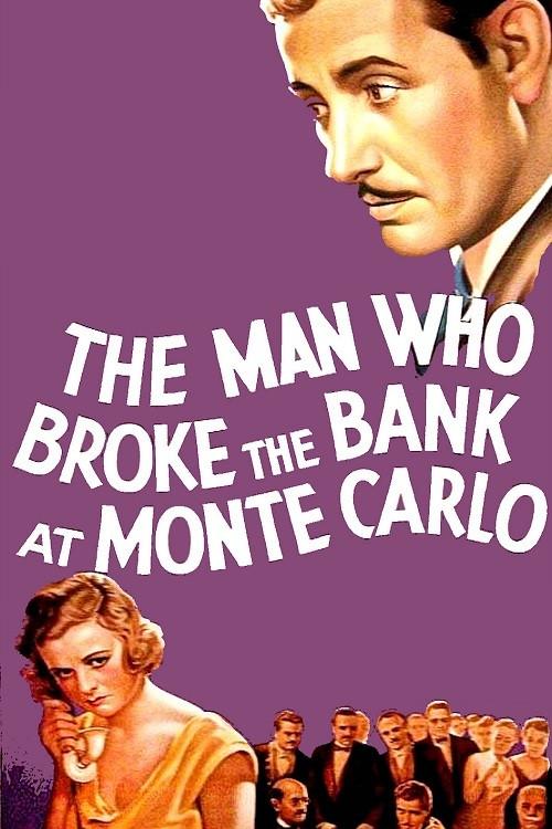 The Man Who Broke the Bank at Monte Carlo 1935 official movie poster