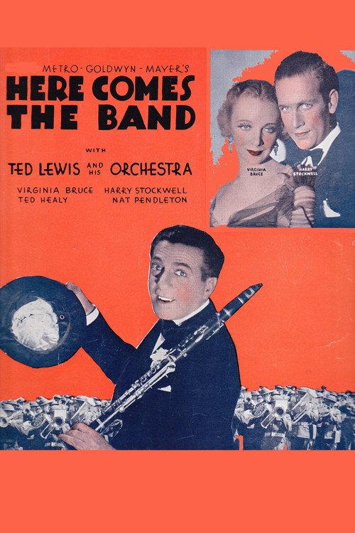 Here Comes the Band 1935 official movie poster