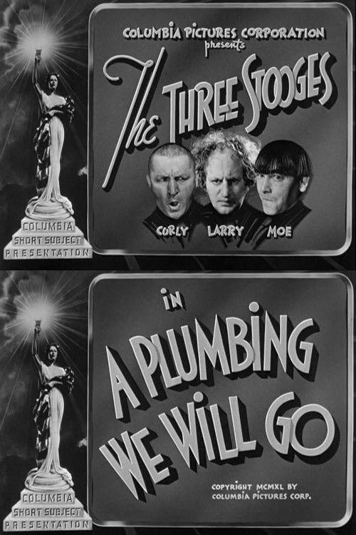 A Plumbing We Will Go 1940 official movie poster