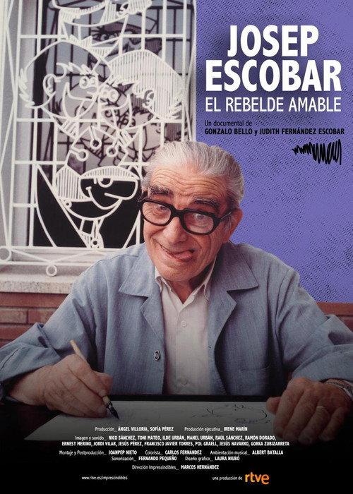 Josep Escobar: El rebelde amable 2024 official movie poster