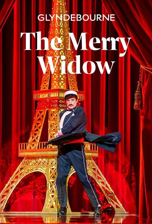 The Merry Widow from Glyndebourne 2024 official movie poster