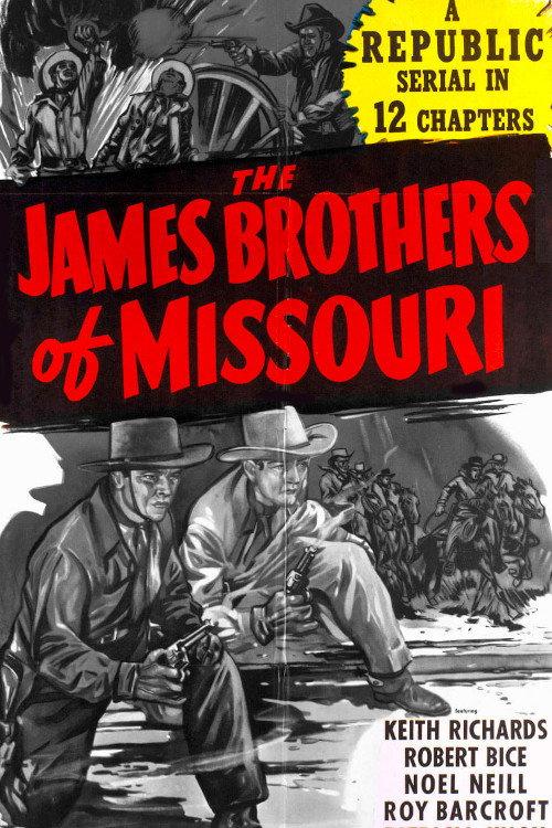 The James Brothers of Missouri 1949 official movie poster