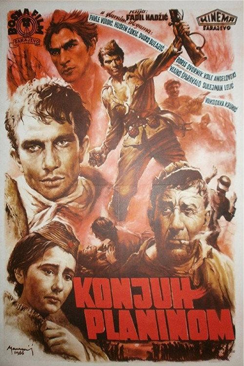 On the Mountain of Konjuh 1966 official movie poster
