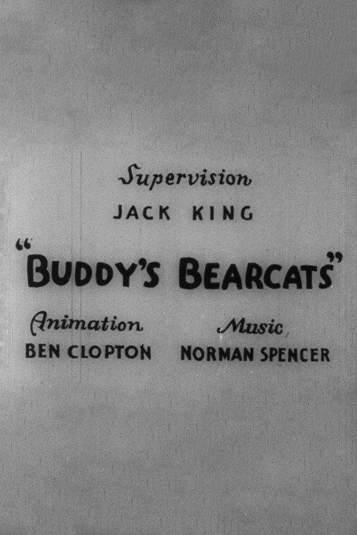 Buddy's Bearcats 1934 official movie poster