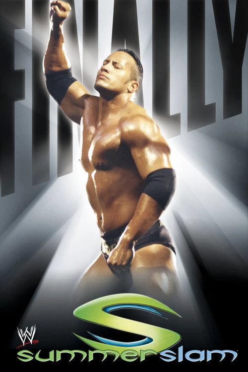 WWE SummerSlam 2001 2001 official movie poster