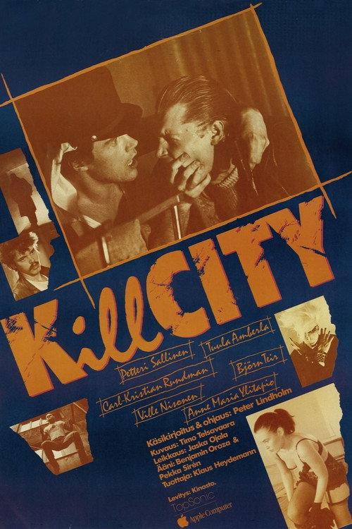 Kill City 1986 official movie poster