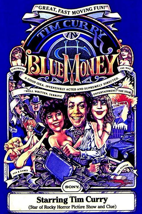 Blue Money 1985 official movie poster