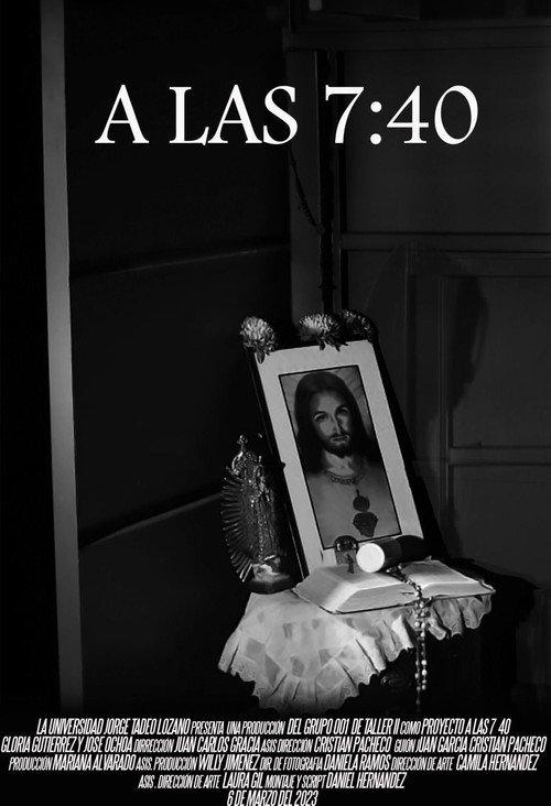 A las 7:40  official movie poster