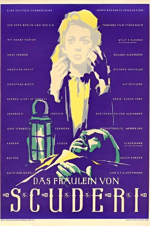 The Lady of Scuderi 1955 official movie poster
