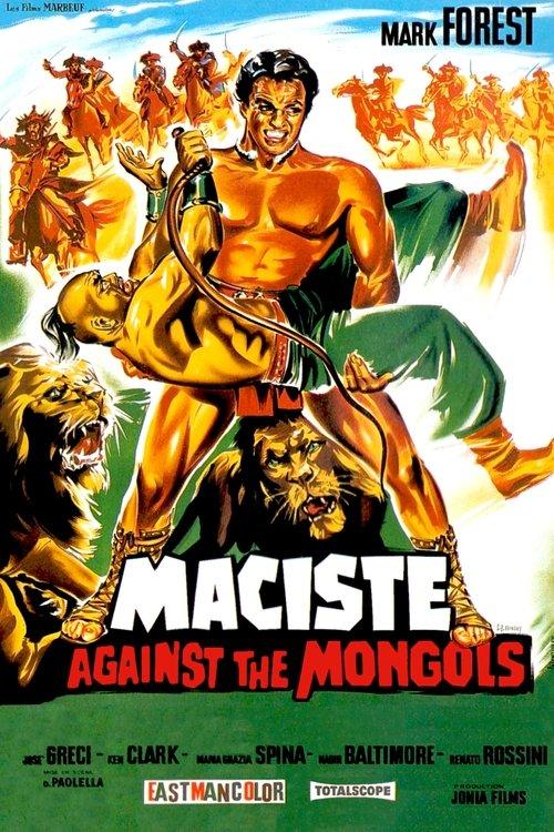 Hercules Against the Mongols 1963 official movie poster