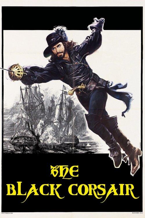 The Black Corsair 1976 official movie poster
