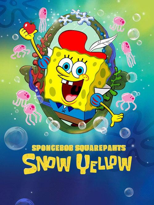 SpongeBob SquarePants: Snow Yellow 2024 official movie poster
