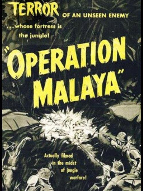 Operation Malaya 1953 official movie poster