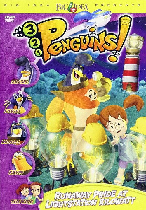 3-2-1 Penguins!: Runaway Pride at Lightstation Kilowatt 2002 official movie poster