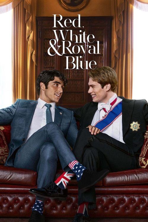 Red, White & Royal Blue 2023 official movie poster