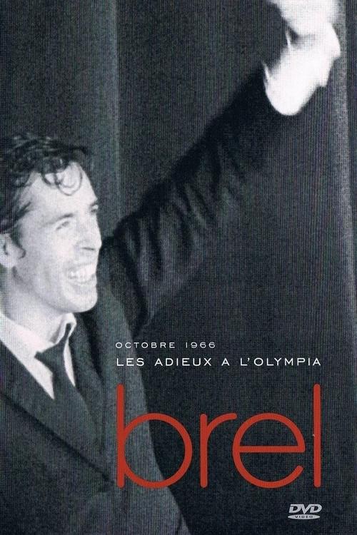 Jacques Brel - Les Adieux à l'Olympia 1966 official movie poster