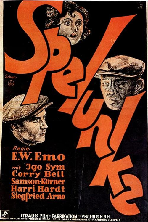 Spelunke 1929 official movie poster