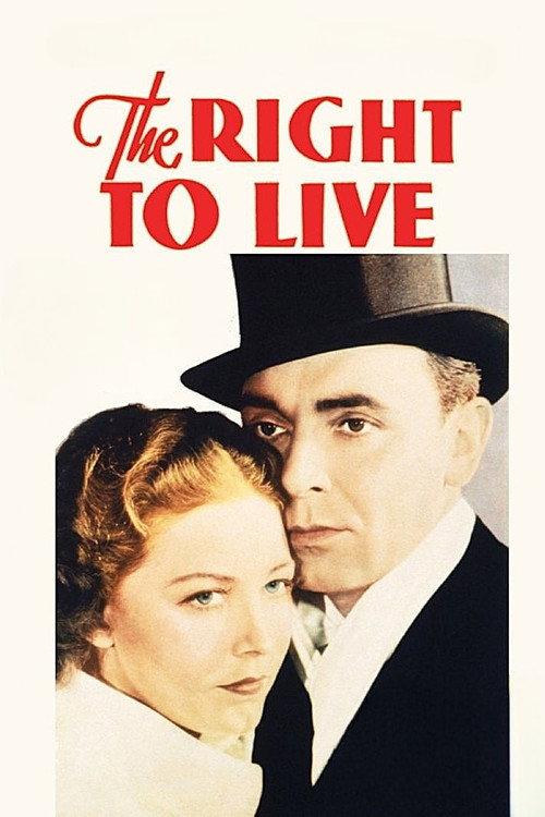 The Right to Live 1927 official movie poster
