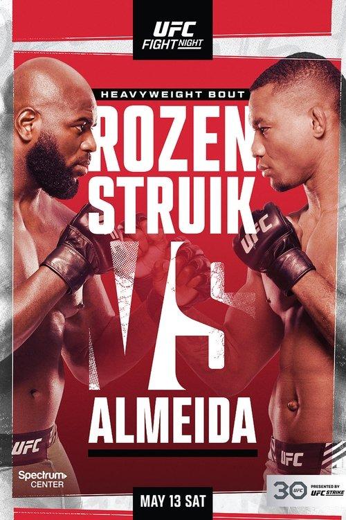 UFC on ABC 4: Rozenstruik vs. Almeida 2023 official movie poster