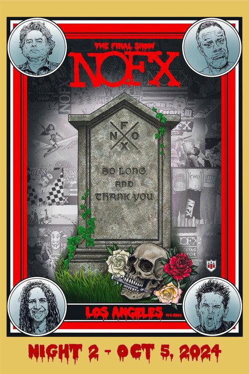 NOFX: The Final Show (Night 2) Oct 5, 2024 2024 official movie poster