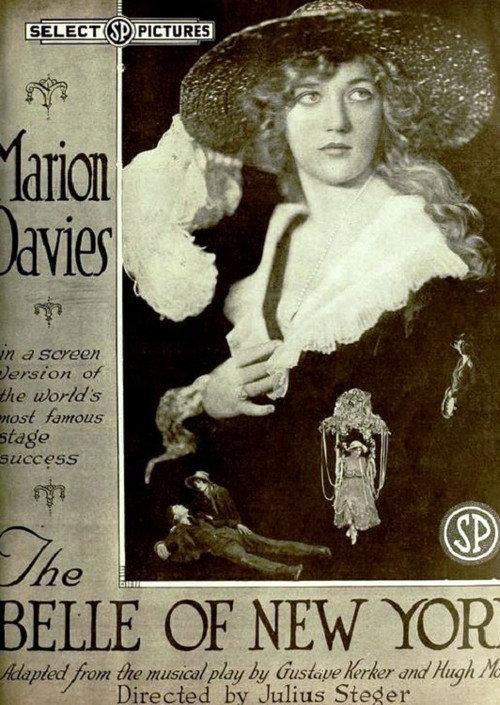 The Belle of New York 1919 official movie poster