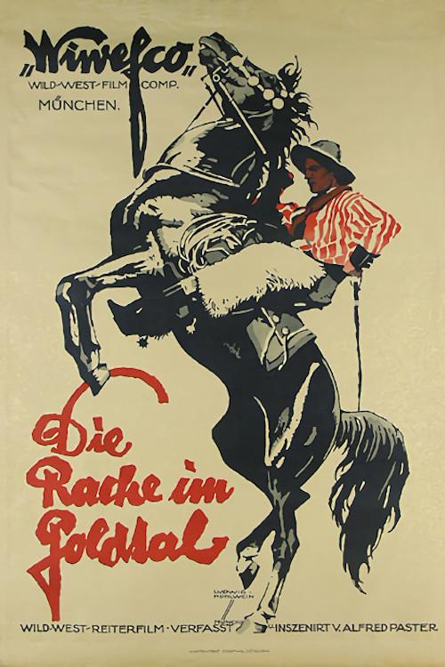 Die Rache im Goldtal 1919 official movie poster