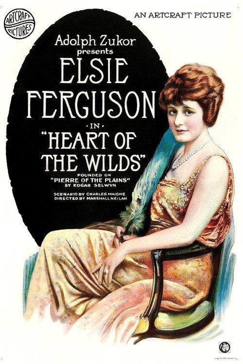 Heart of the Wilds 1918 official movie poster