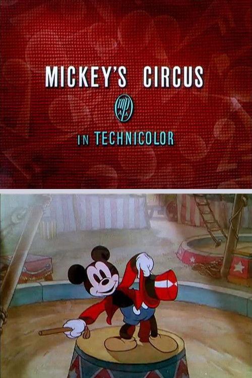 Mickey's Circus 1936 official movie poster