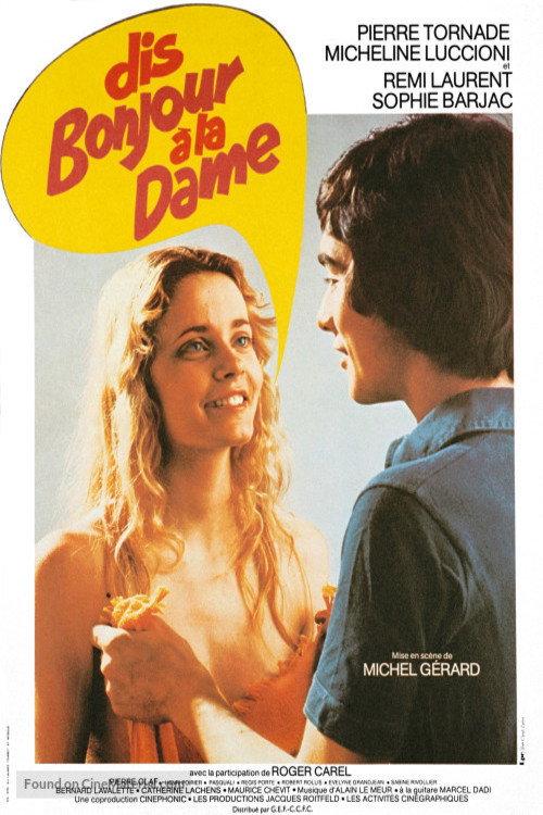 Dis bonjour à la dame !.. 1977 official movie poster