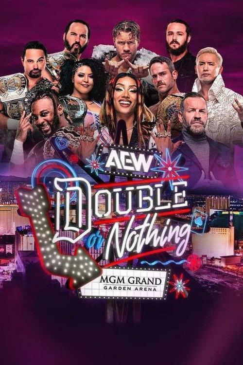 AEW Double or Nothing 2024 2024 official movie poster