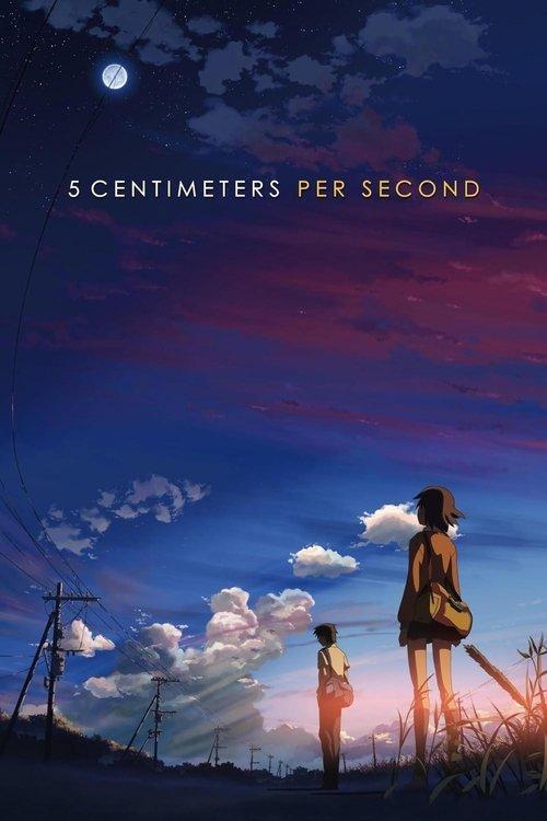 5 Centimeters per Second 2007 official movie poster