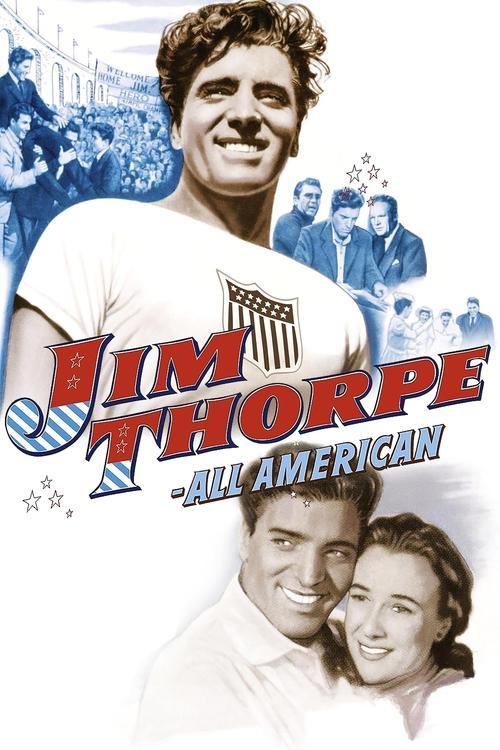 Jim Thorpe – All-American 1951 official movie poster
