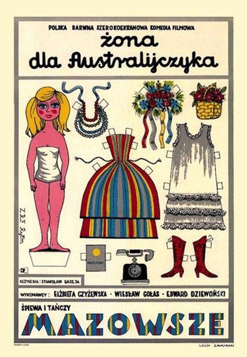 Wife for an Australian 1964 official movie poster