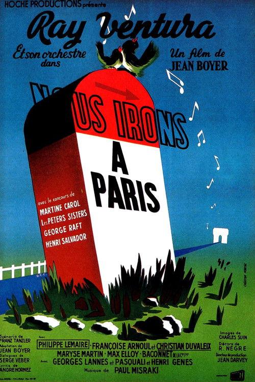 We Will All Go to Paris 1950 official movie poster