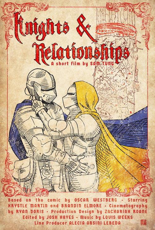 Knights & Relationships 2025 official movie poster