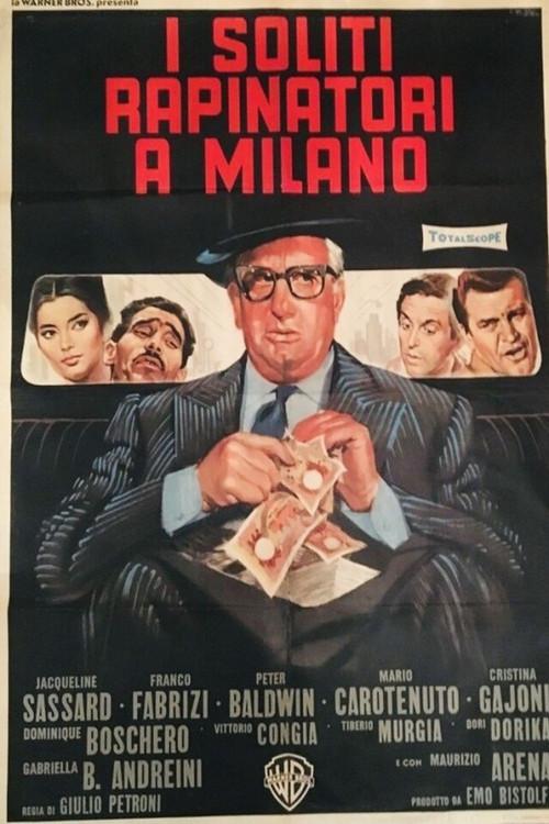 I soliti rapinatori a Milano 1961 official movie poster
