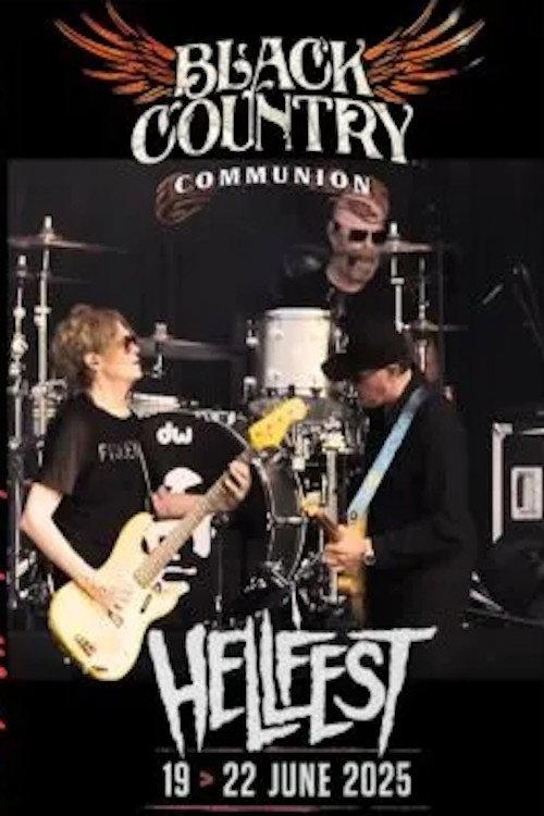 Black Country Communion - Live at Hellfest 2025 2025 official movie poster