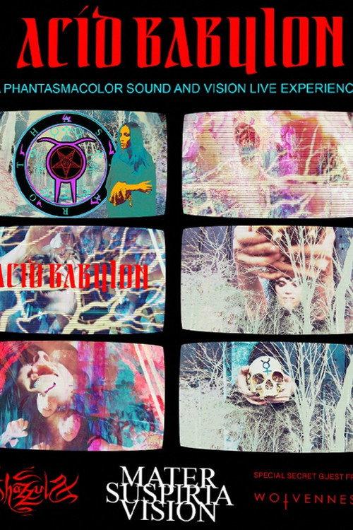 Mater Suspiria Vision – Live In Belgium 2022 official movie poster